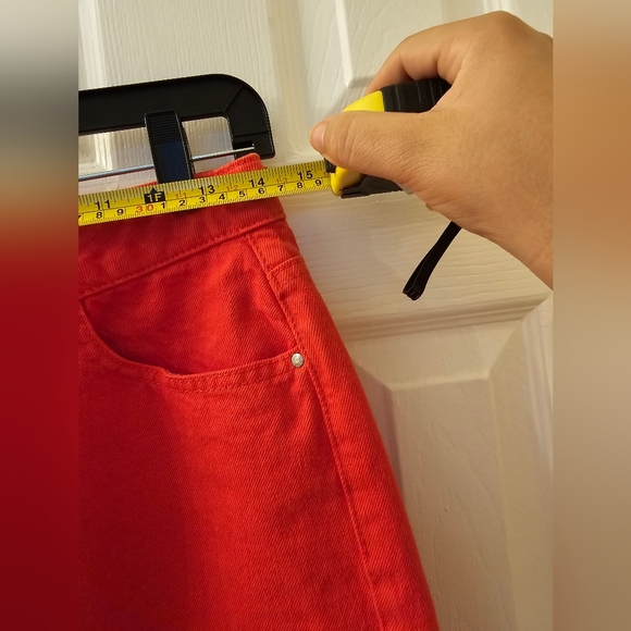 Guess Red Denim skirt - Picture 15 of 16